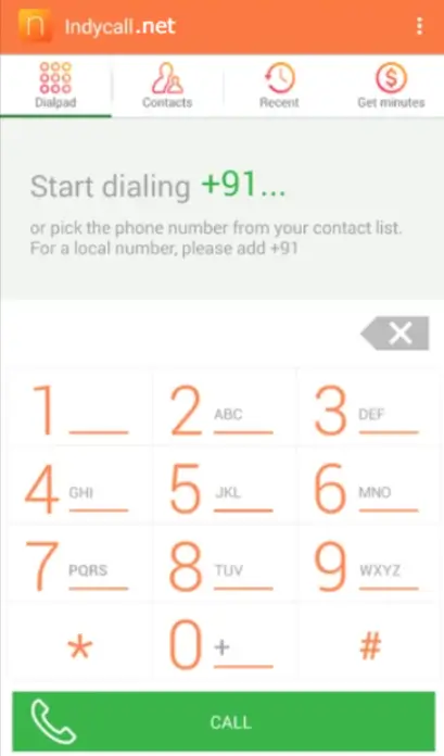 Indycall APK Install
