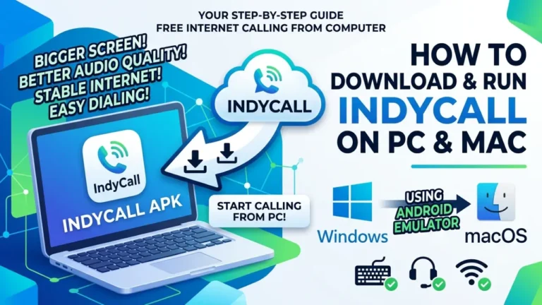 How to Download IndyCall APK for PC